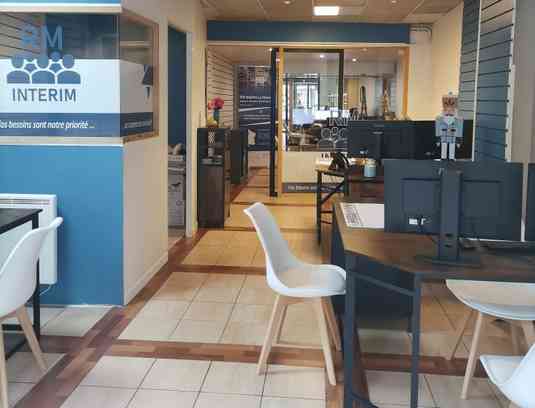 L'intérieur de l'agence RM interim Le Havre 