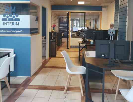 L'intérieur de l'agence RM interim Le Havre 