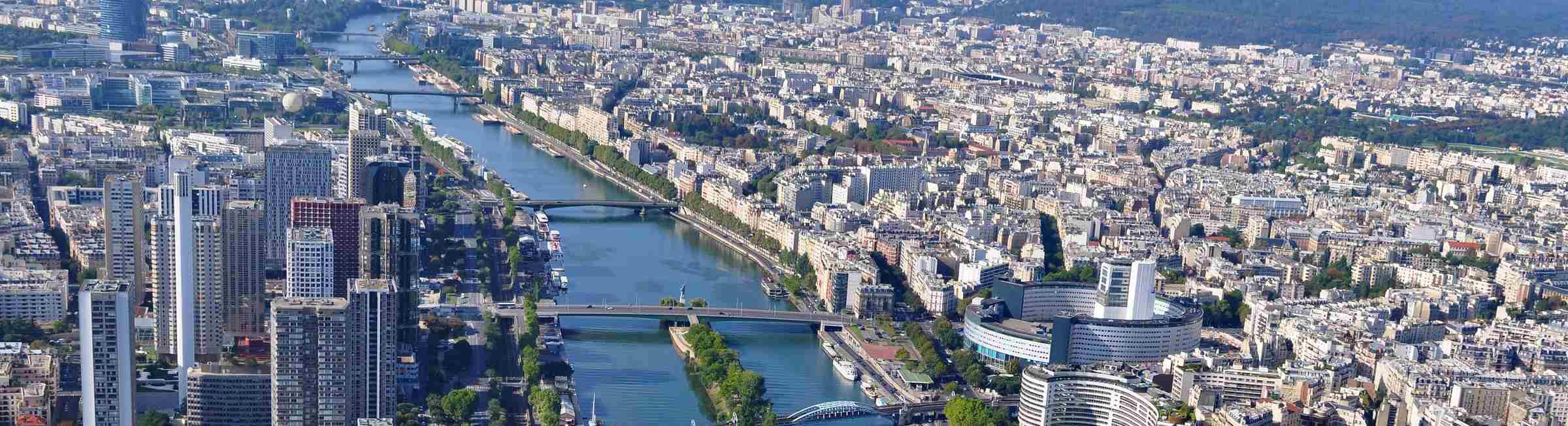 La ville de Paris où se situe RM Intérim