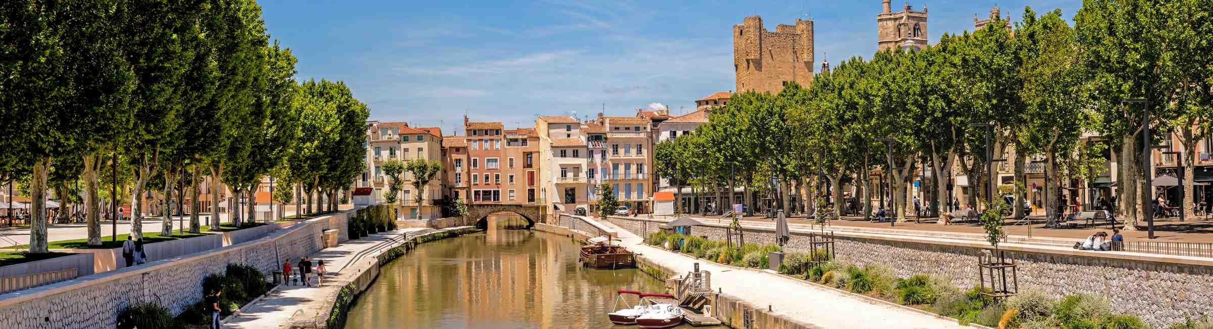 La ville de Narbonne où se situe l'agence RM Intérim - Narbonne