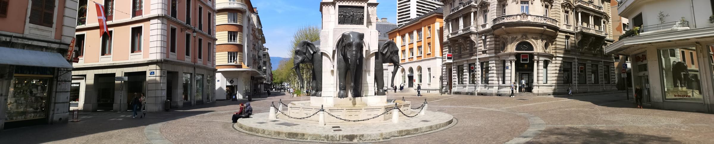 Place principale de Chambéry